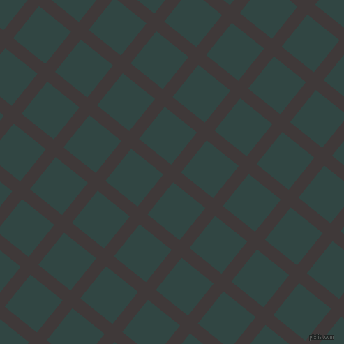 51/141 degree angle diagonal checkered chequered lines, 18 pixel lines width, 59 pixel square size, plaid checkered seamless tileable