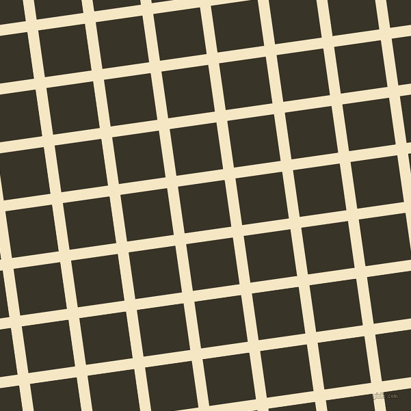 8/98 degree angle diagonal checkered chequered lines, 16 pixel lines width, 69 pixel square size, plaid checkered seamless tileable