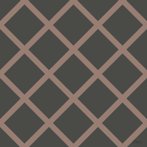 45/135 degree angle diagonal checkered chequered lines, 21 pixel line width, 111 pixel square size, plaid checkered seamless tileable