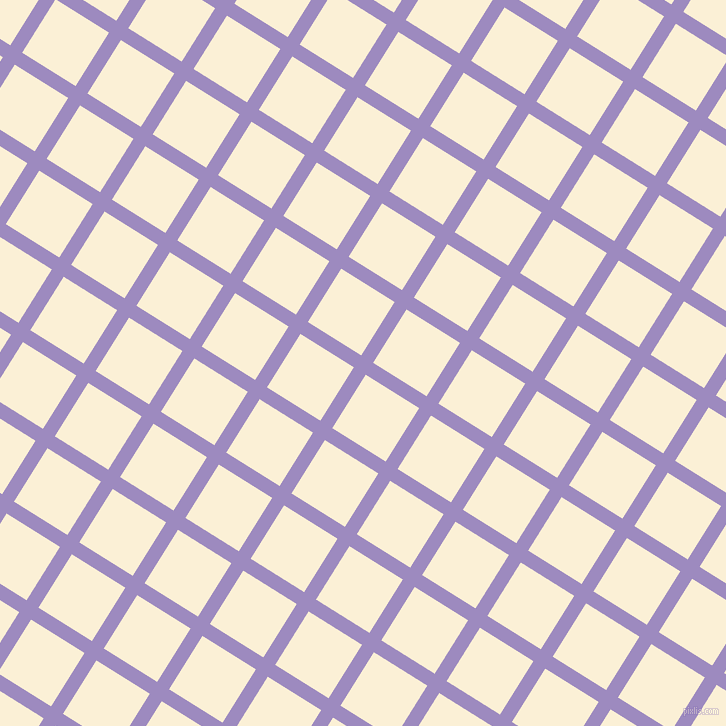 58/148 degree angle diagonal checkered chequered lines, 14 pixel line width, 63 pixel square size, plaid checkered seamless tileable