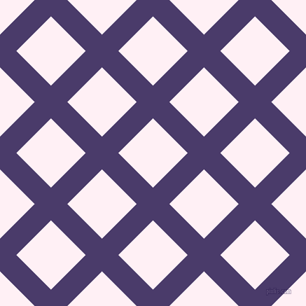 45/135 degree angle diagonal checkered chequered lines, 33 pixel lines width, 70 pixel square size, plaid checkered seamless tileable