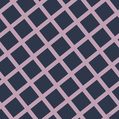 39/129 degree angle diagonal checkered chequered lines, 14 pixel lines width, 50 pixel square size, plaid checkered seamless tileable