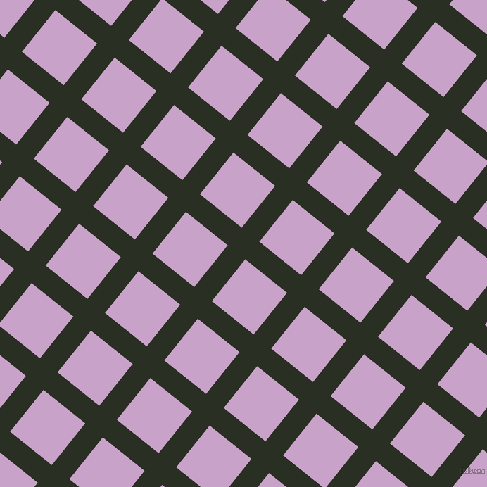 51/141 degree angle diagonal checkered chequered lines, 32 pixel lines width, 76 pixel square size, plaid checkered seamless tileable