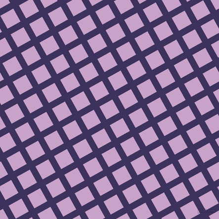 29/119 degree angle diagonal checkered chequered lines, 13 pixel line width, 30 pixel square size, plaid checkered seamless tileable