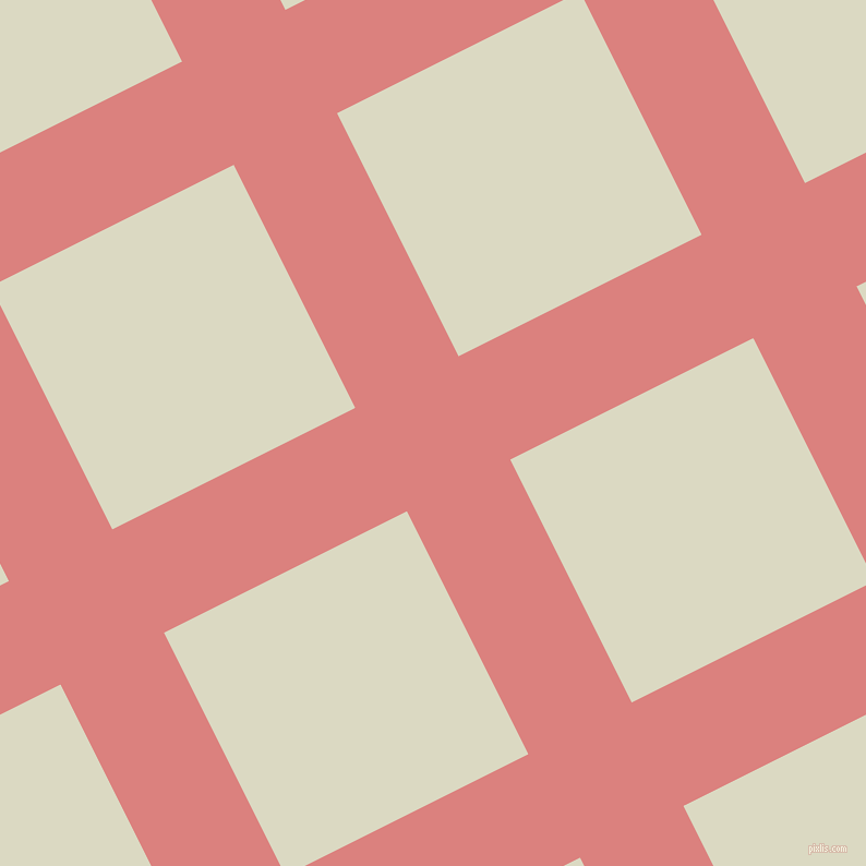 27/117 degree angle diagonal checkered chequered lines, 106 pixel line width, 249 pixel square size, plaid checkered seamless tileable