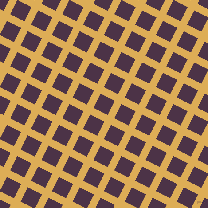 63/153 degree angle diagonal checkered chequered lines, 31 pixel line width, 68 pixel square size, plaid checkered seamless tileable