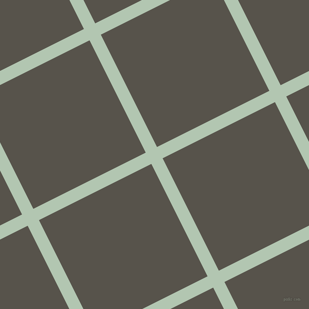 27/117 degree angle diagonal checkered chequered lines, 26 pixel line width, 259 pixel square size, plaid checkered seamless tileable