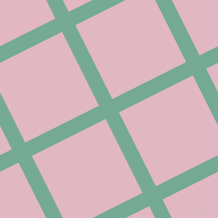 27/117 degree angle diagonal checkered chequered lines, 49 pixel lines width, 272 pixel square size, plaid checkered seamless tileable