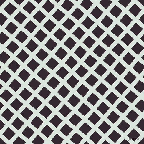 49/139 degree angle diagonal checkered chequered lines, 14 pixel lines width, 32 pixel square size, plaid checkered seamless tileable