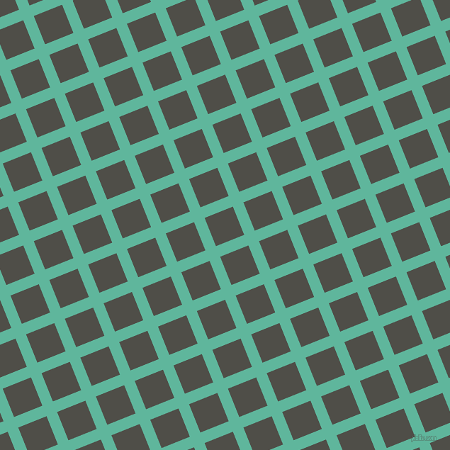 22/112 degree angle diagonal checkered chequered lines, 16 pixel lines width, 43 pixel square size, plaid checkered seamless tileable