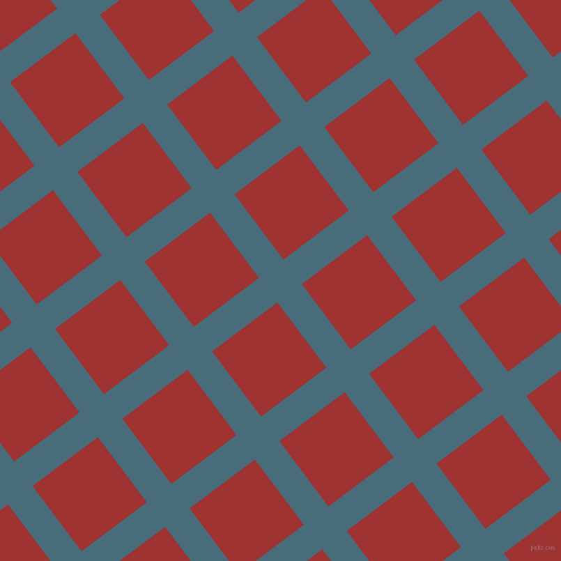 37/127 degree angle diagonal checkered chequered lines, 44 pixel line width, 117 pixel square size, plaid checkered seamless tileable
