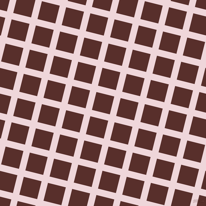 76/166 degree angle diagonal checkered chequered lines, 21 pixel lines width, 59 pixel square size, plaid checkered seamless tileable