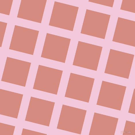 76/166 degree angle diagonal checkered chequered lines, 28 pixel lines width, 86 pixel square size, plaid checkered seamless tileable