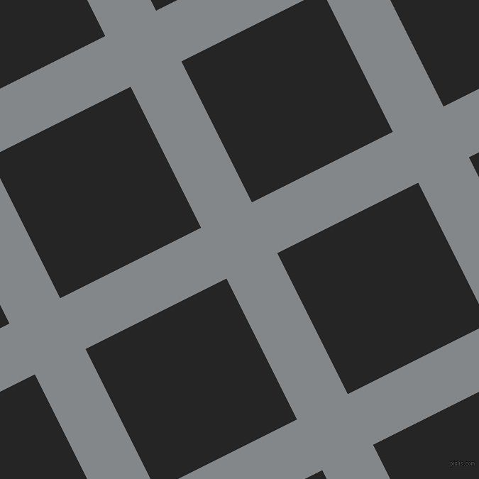 27/117 degree angle diagonal checkered chequered lines, 80 pixel line width, 222 pixel square size, plaid checkered seamless tileable