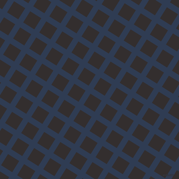 58/148 degree angle diagonal checkered chequered lines, 19 pixel lines width, 43 pixel square size, plaid checkered seamless tileable