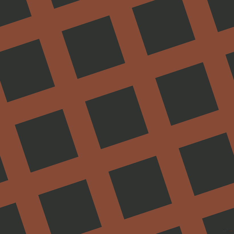18/108 degree angle diagonal checkered chequered lines, 83 pixel line width, 176 pixel square size, plaid checkered seamless tileable