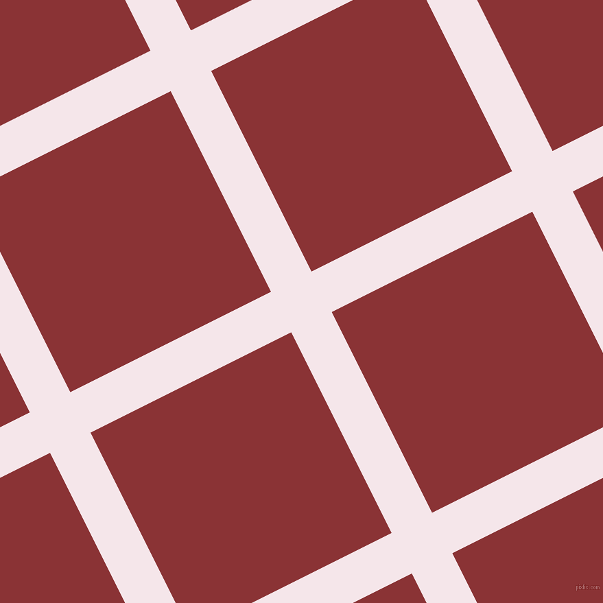 27/117 degree angle diagonal checkered chequered lines, 66 pixel line width, 327 pixel square size, plaid checkered seamless tileable