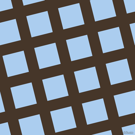 14/104 degree angle diagonal checkered chequered lines, 38 pixel lines width, 76 pixel square size, plaid checkered seamless tileable