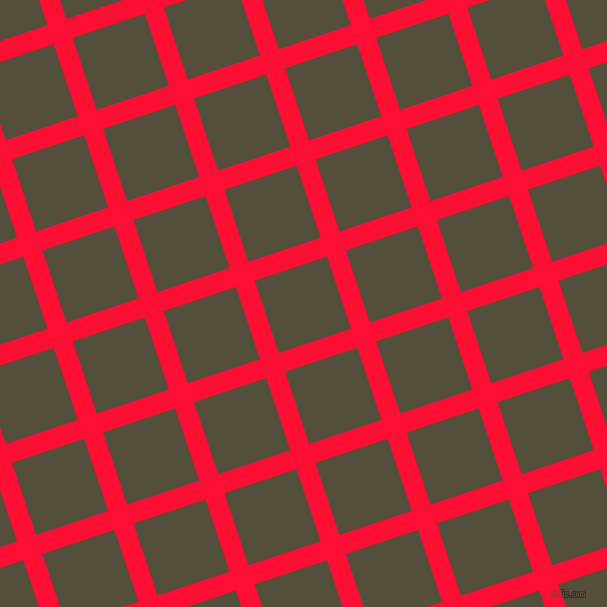 18/108 degree angle diagonal checkered chequered lines, 20 pixel line width, 76 pixel square size, plaid checkered seamless tileable