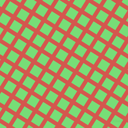 58/148 degree angle diagonal checkered chequered lines, 14 pixel lines width, 33 pixel square size, plaid checkered seamless tileable