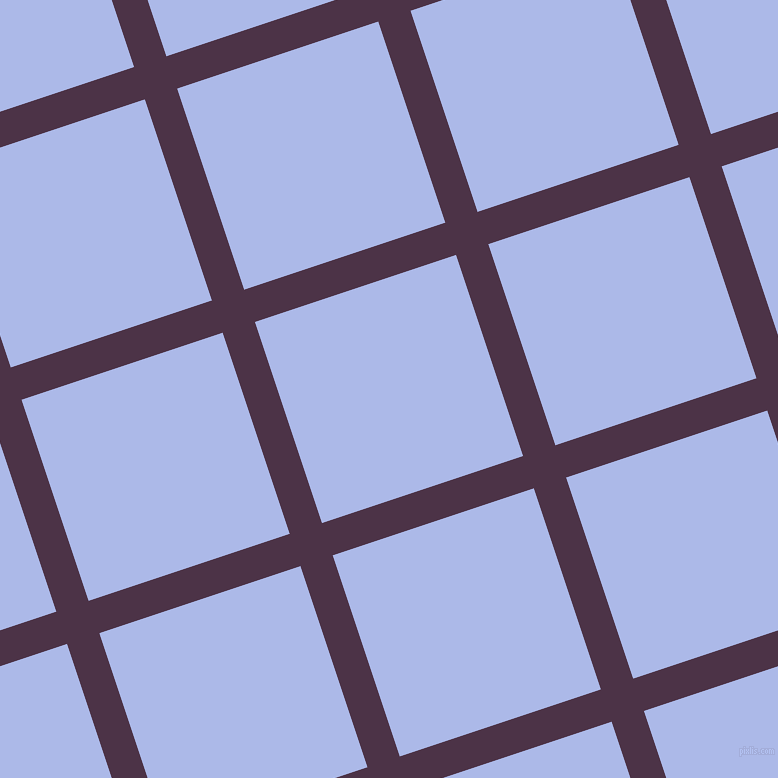 18/108 degree angle diagonal checkered chequered lines, 34 pixel lines width, 212 pixel square size, plaid checkered seamless tileable