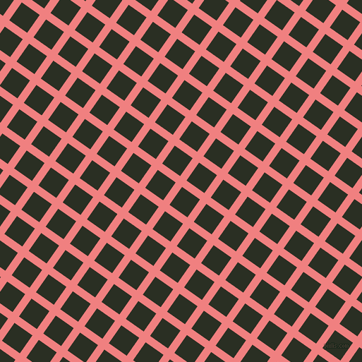 55/145 degree angle diagonal checkered chequered lines, 11 pixel lines width, 31 pixel square size, plaid checkered seamless tileable
