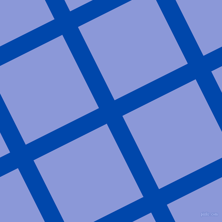 27/117 degree angle diagonal checkered chequered lines, 36 pixel lines width, 169 pixel square size, plaid checkered seamless tileable