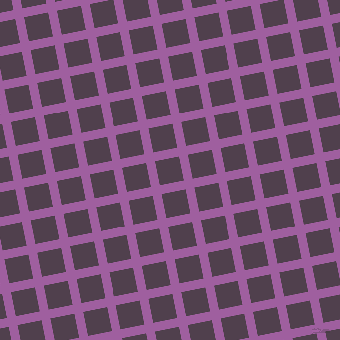 11/101 degree angle diagonal checkered chequered lines, 18 pixel line width, 49 pixel square size, plaid checkered seamless tileable
