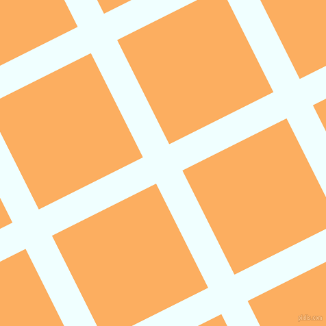 27/117 degree angle diagonal checkered chequered lines, 43 pixel line width, 170 pixel square size, plaid checkered seamless tileable