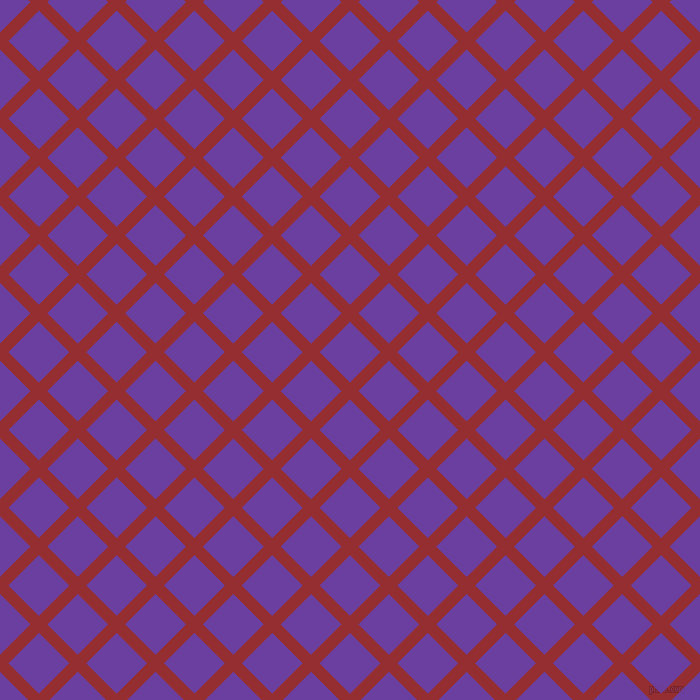 45/135 degree angle diagonal checkered chequered lines, 12 pixel lines width, 43 pixel square size, plaid checkered seamless tileable