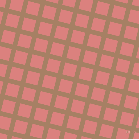 76/166 degree angle diagonal checkered chequered lines, 16 pixel line width, 42 pixel square size, plaid checkered seamless tileable