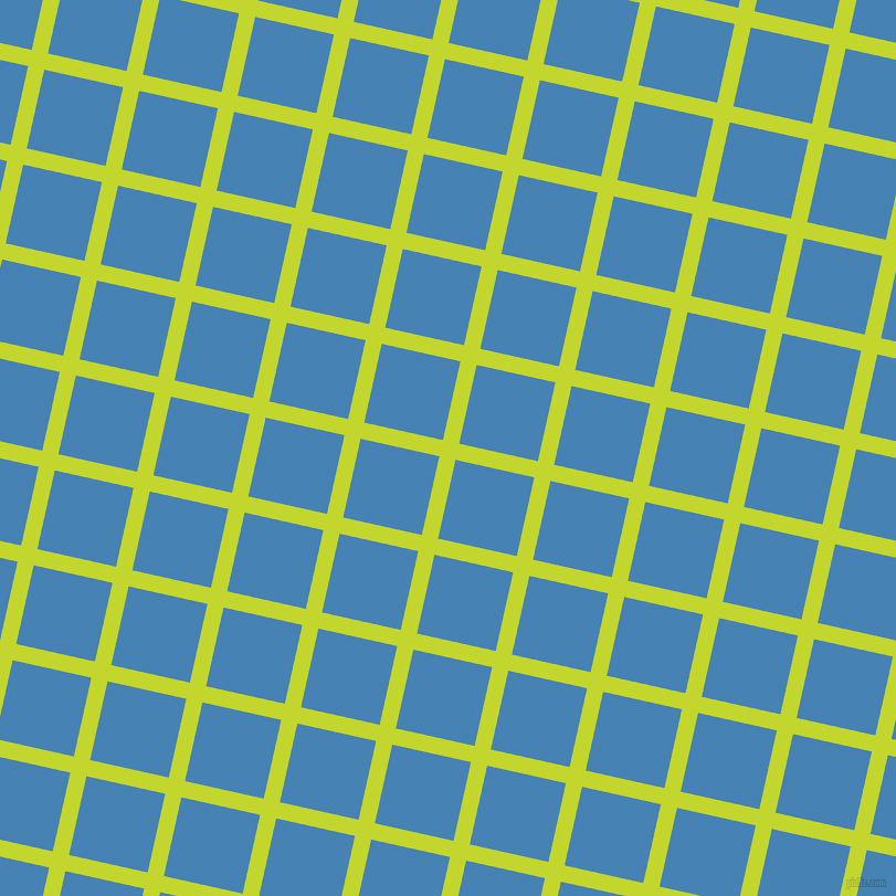 77/167 degree angle diagonal checkered chequered lines, 15 pixel lines width, 73 pixel square size, plaid checkered seamless tileable