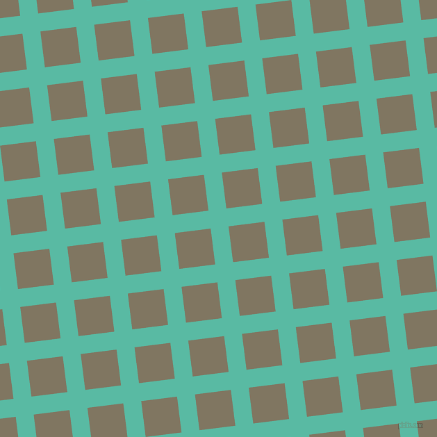 7/97 degree angle diagonal checkered chequered lines, 26 pixel lines width, 52 pixel square size, plaid checkered seamless tileable