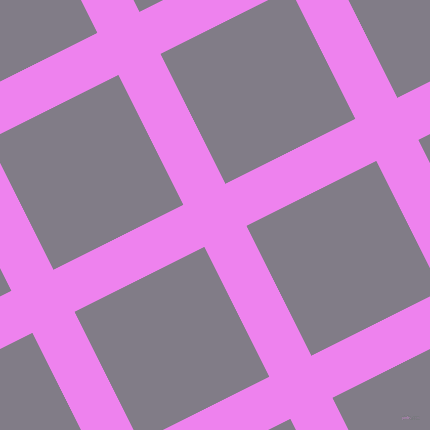 27/117 degree angle diagonal checkered chequered lines, 93 pixel line width, 287 pixel square size, plaid checkered seamless tileable