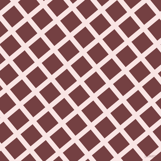 40/130 degree angle diagonal checkered chequered lines, 16 pixel line width, 51 pixel square size, plaid checkered seamless tileable