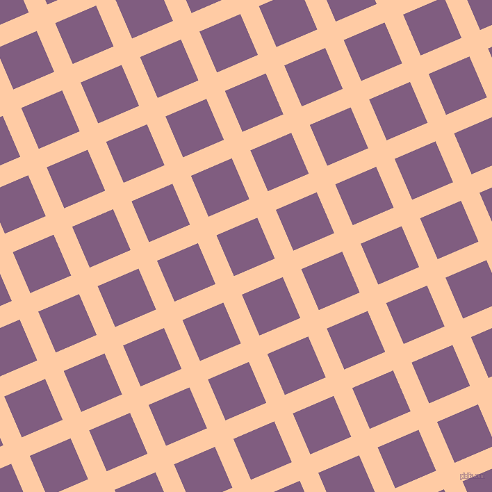 23/113 degree angle diagonal checkered chequered lines, 29 pixel lines width, 64 pixel square size, plaid checkered seamless tileable