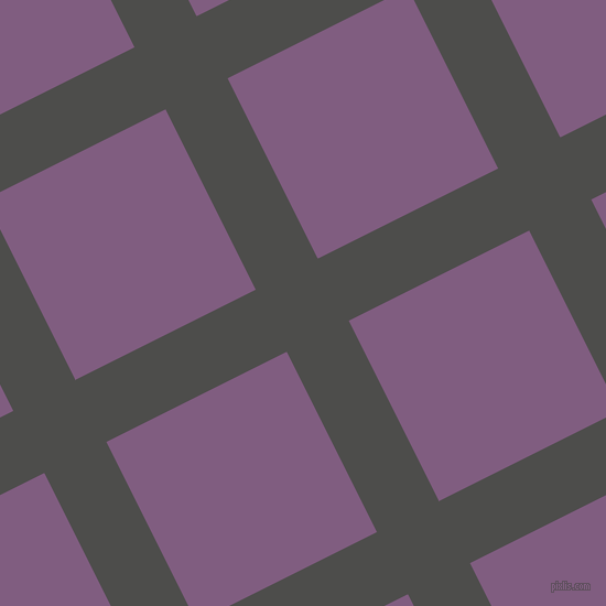 27/117 degree angle diagonal checkered chequered lines, 63 pixel line width, 183 pixel square size, plaid checkered seamless tileable