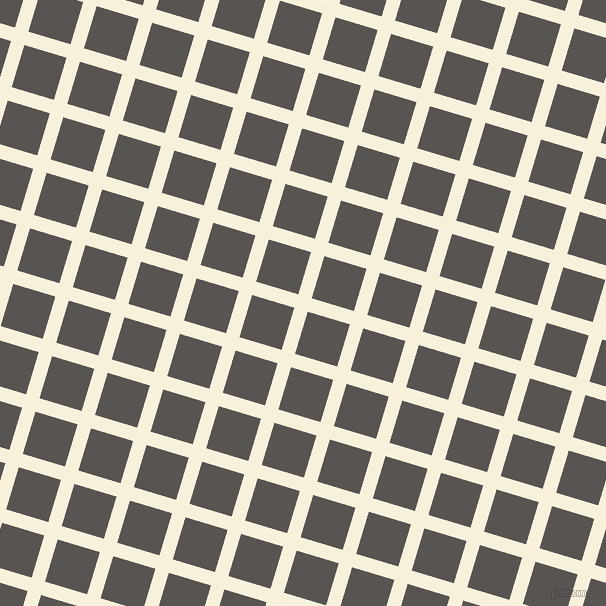 73/163 degree angle diagonal checkered chequered lines, 14 pixel line width, 44 pixel square size, plaid checkered seamless tileable