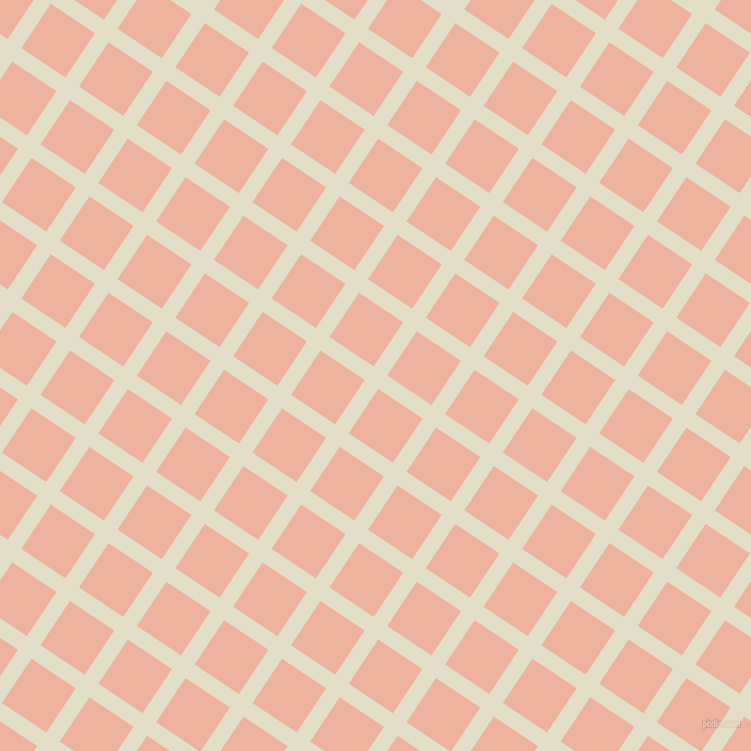 56/146 degree angle diagonal checkered chequered lines, 15 pixel line width, 49 pixel square size, plaid checkered seamless tileable