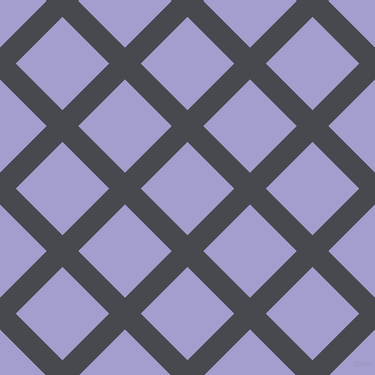 45/135 degree angle diagonal checkered chequered lines, 45 pixel lines width, 133 pixel square size, plaid checkered seamless tileable
