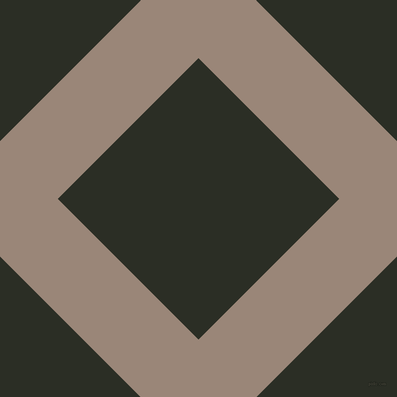 45/135 degree angle diagonal checkered chequered lines, 162 pixel lines width, 395 pixel square size, Almond Frost and Rangoon Green plaid checkered seamless tileable