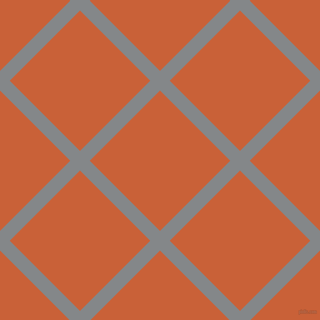 45/135 degree angle diagonal checkered chequered lines, 27 pixel line width, 194 pixel square size, Aluminium and Ecstasy plaid checkered seamless tileable