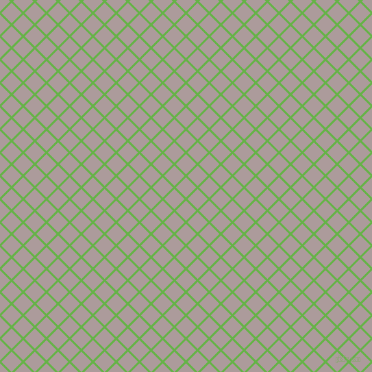 45/135 degree angle diagonal checkered chequered lines, 3 pixel lines width, 21 pixel square size, Apple and Dusty Grey plaid checkered seamless tileable