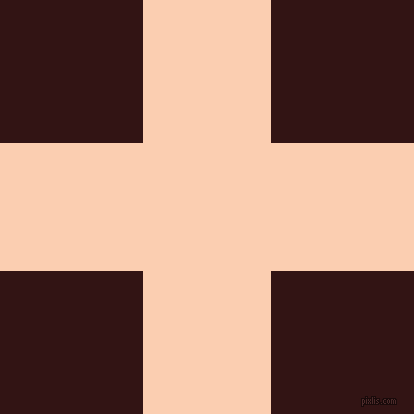 checkered chequered horizontal vertical lines, 128 pixel lines width, 286 pixel square size, Apricot and Seal Brown plaid checkered seamless tileable