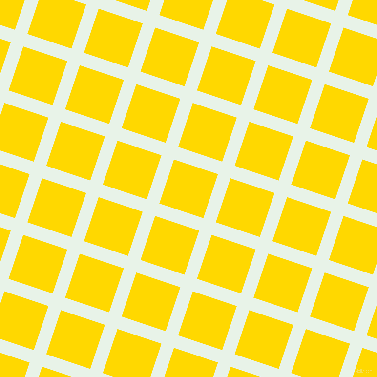 72/162 degree angle diagonal checkered chequered lines, 27 pixel lines width, 95 pixel square size, Aqua Spring and School Bus Yellow plaid checkered seamless tileable