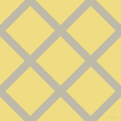45/135 degree angle diagonal checkered chequered lines, 26 pixel line width, 118 pixel square size, Ash and Buff plaid checkered seamless tileable