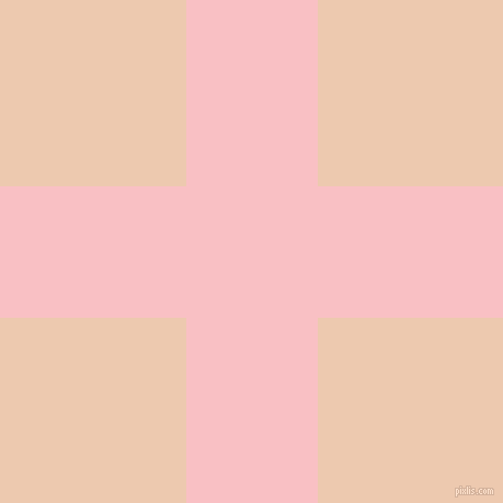 checkered chequered horizontal vertical lines, 120 pixel line width, 339 pixel square size, Azalea and Desert Sand plaid checkered seamless tileable