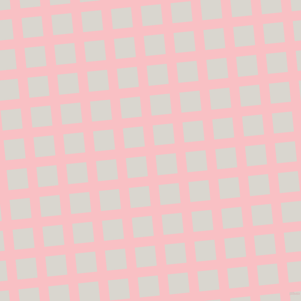 6/96 degree angle diagonal checkered chequered lines, 34 pixel line width, 70 pixel square size, Azalea and Timberwolf plaid checkered seamless tileable