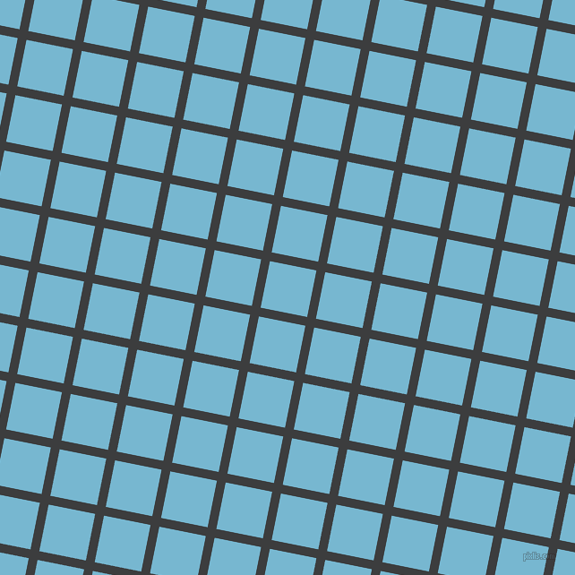 79/169 degree angle diagonal checkered chequered lines, 10 pixel line width, 53 pixel square size, Baltic Sea and Seagull plaid checkered seamless tileable