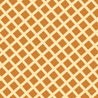 41/131 degree angle diagonal checkered chequered lines, 11 pixel lines width, 28 pixel square size, Banana Mania and Bronze plaid checkered seamless tileable
